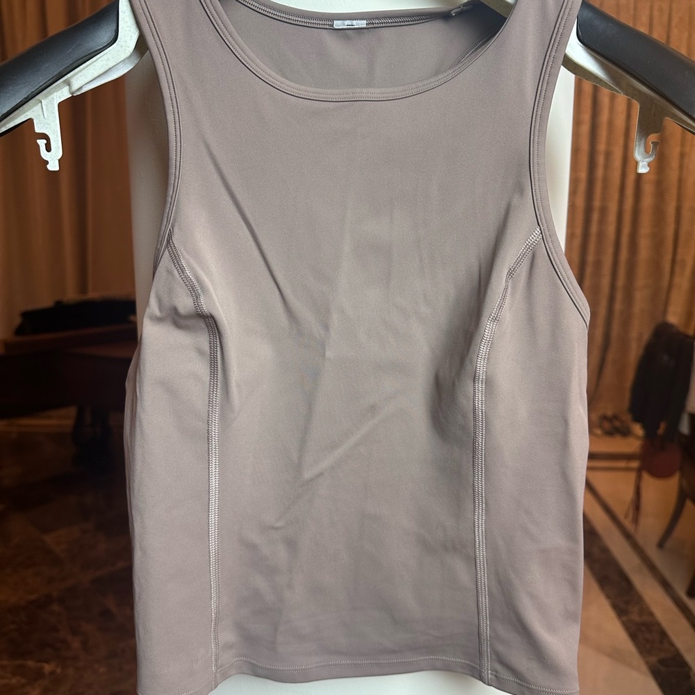Lululemon Athletica Gray Tank Top - Picture 2 of 4